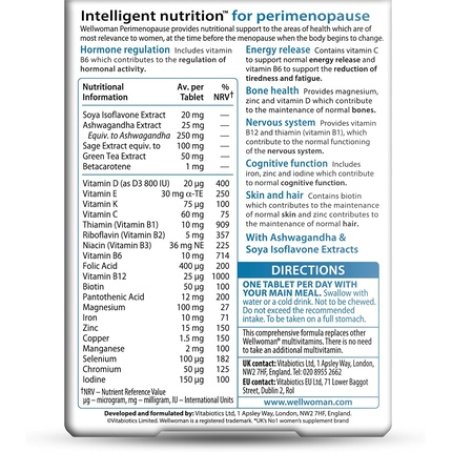 Wellwoman Perimenopause Supplements