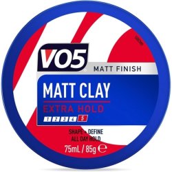 Vo5 Extreme Styling Matt Clay For A Professional Look For Men And Women Of All Hair Types And Colours 75ml