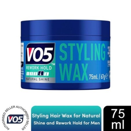 Vo5 Styling Hair Wax For Natural Shine And Rework Hold For Men 75ml