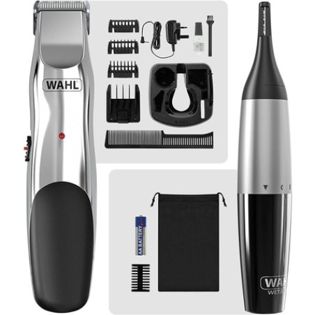 Groomsman Rechargeable Trimmer Kit with Precision Detail Trimmer Kit