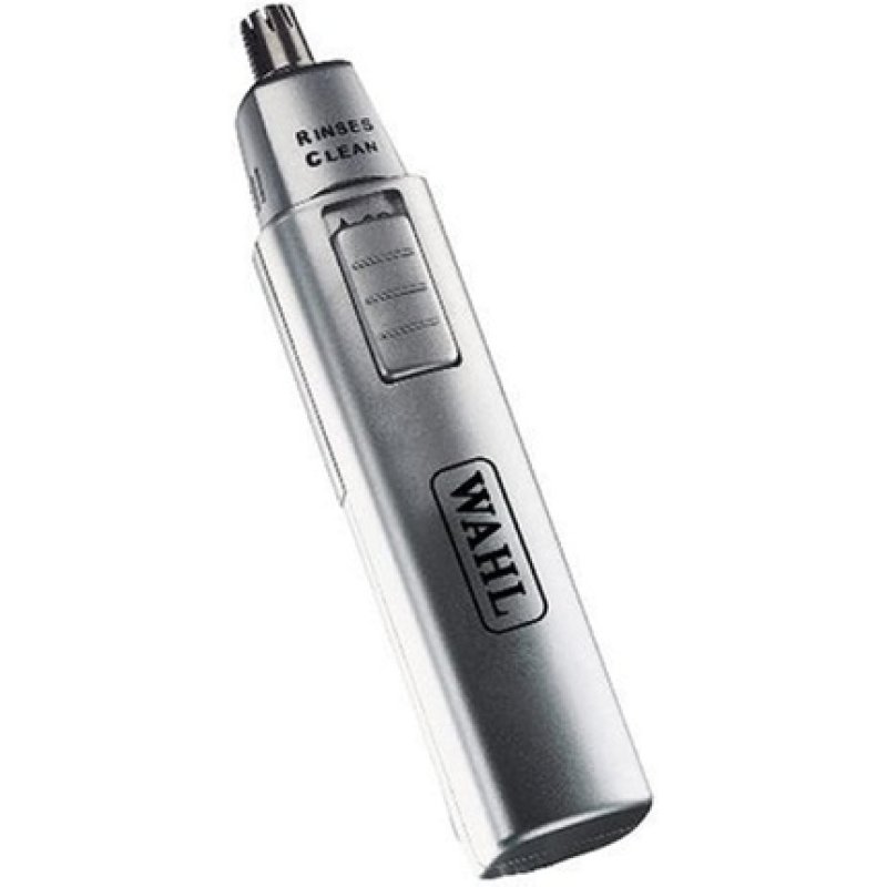 Wahl Personal Trimmer for Men and Women Nose Ear and Eyebrow Trimmer Washable Heads Peach Fuzz Trimming Cordless