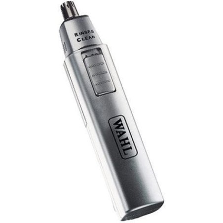 Wahl Personal Trimmer for Men and Women Nose Ear and Eyebrow Trimmer Washable Heads Peach Fuzz Trimming Cordless