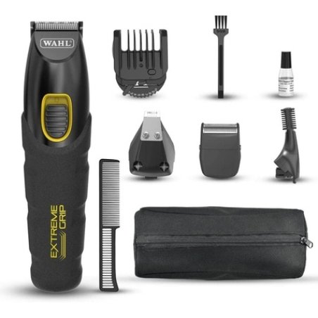 Wahl Extreme Grip 7-in-1 Multigroomer for Men - Body Trimming, Beard Trimming, Nose Hair Trimming, Stubble Trimming,