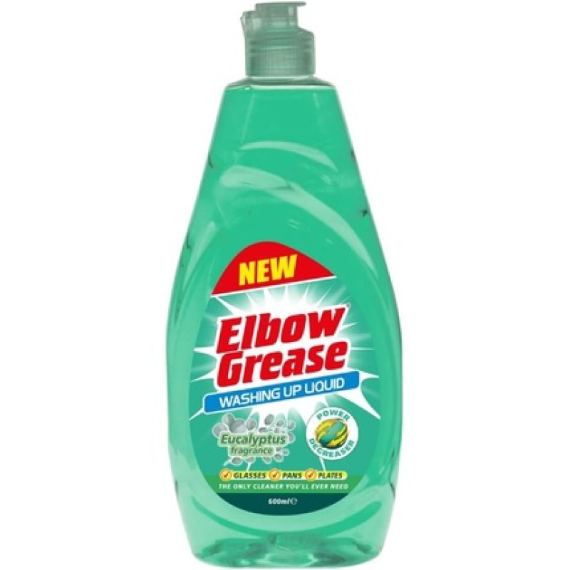 Elbow Grease Washing Up Liquid Power Degreaser - Soap for Hand Washing Dishes