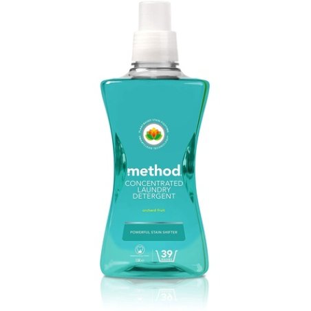 Method Concentrated Laundry Detergent, Orchard Fruit, 39 Washes