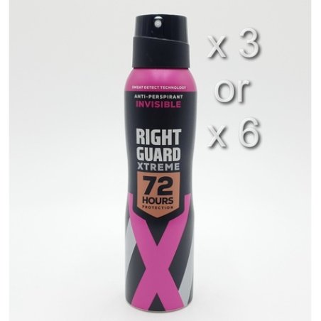 Rightguard Xtreme Women Invisible Aerosol 150 Milliliters