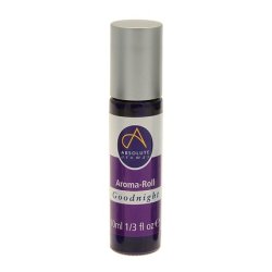 Absolute Aromas Goodnight Aroma Roller Ball with Lavender, Geranium, Bergamot and Marjoram Essential Oils - Natural