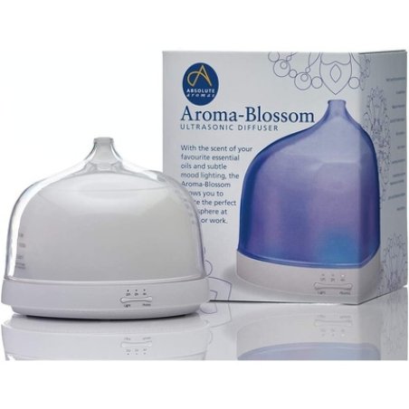 Absolute Aromas Aroma Blossom Ultrasonic Diffuser - Led Lights, Timer