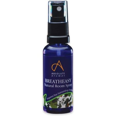 Absolutes Aroma Natural Breatheasy Breathable Room Spray 30ml - Blend of 100% Pure Natural Essential Oils Including Tea