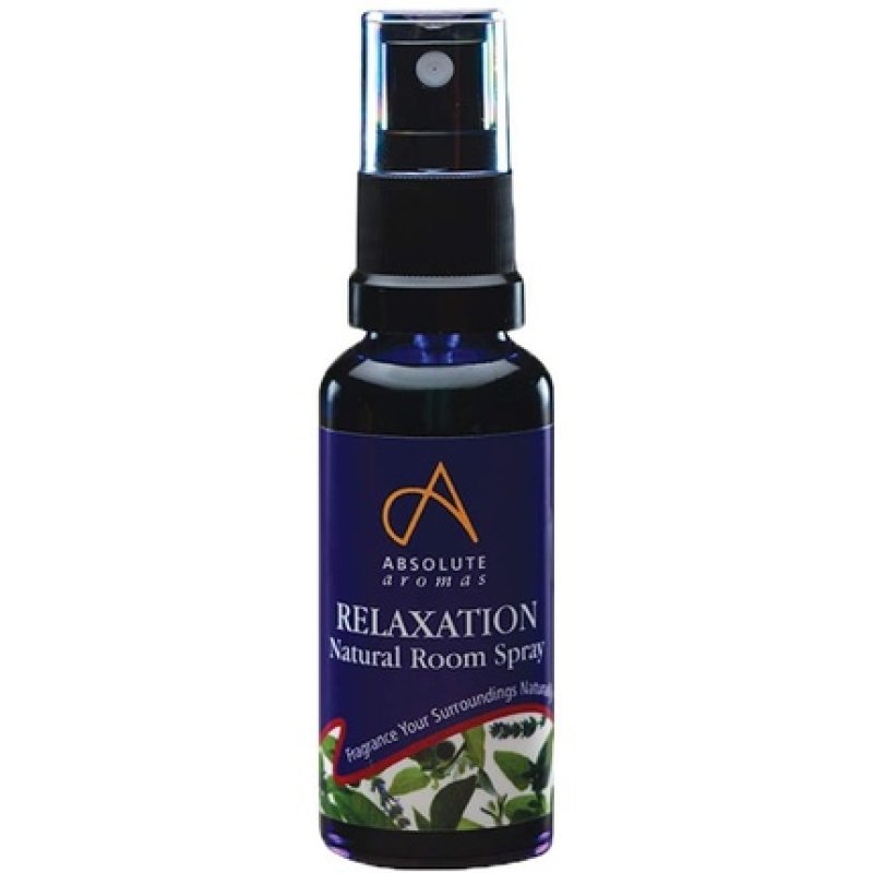 Absolute Aromas Relax Room Spray 30ml Natural Mist With Essentials