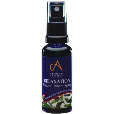Absolute Aromas Relax Room Spray 30ml Natural Mist With Essentials