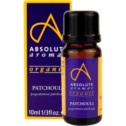 Absolute Aromas Organic Patchouli Essential Oil 10ml - 100% Pure, Natural