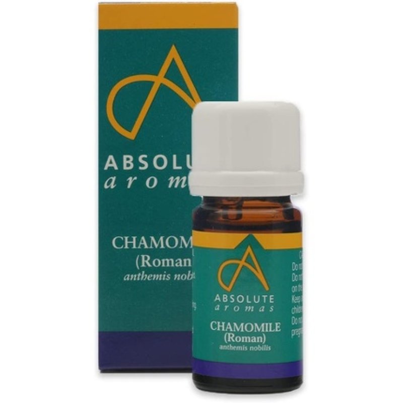 Absolute Aromas Roman Chamomile Essential Oil 5ml - 100% Pure, Natural, Vegan, Undiluted and Cruelty-Free