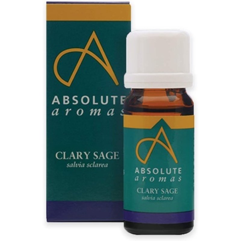 Absolute Aromas Pure Clary Sage Essential Oil 10ml - 100% Natural, Undiluted and Cruelty-Free