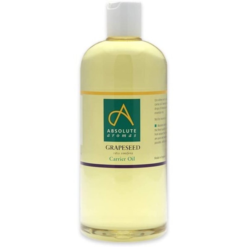 Absolute Aromas Grapeseed Oil 500ml Cold Pressed Natural Vegan