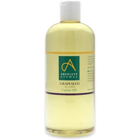 Absolute Aromas Grapeseed Oil 500ml Cold Pressed Natural Vegan