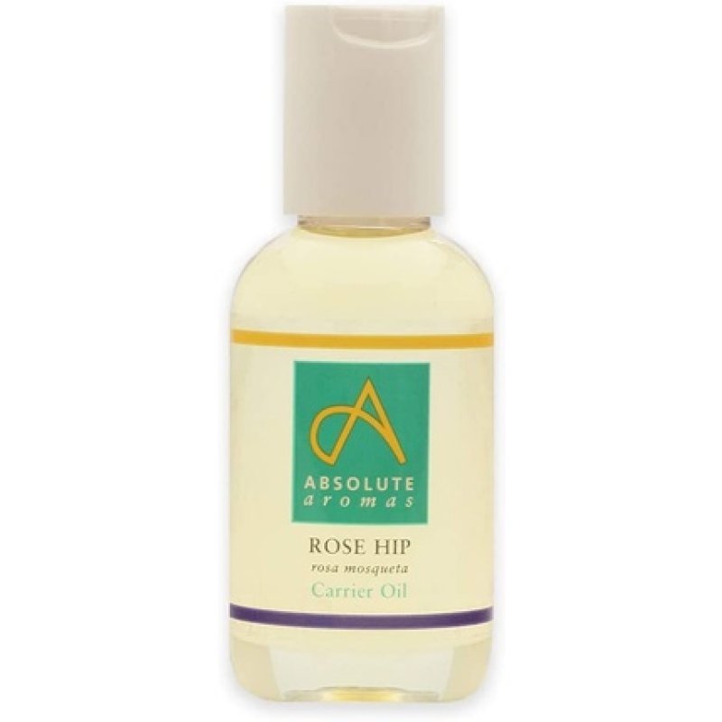 Absolute Aromas Rosehip Oil 50ml - Pure, Natural, Cold Pressed, Vegan and Cruelty-Free Moisturizing Oil