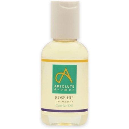 Absolute Aromas Rosehip Oil 50ml - Pure, Natural, Cold Pressed, Vegan and Cruelty-Free Moisturizing Oil