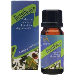 Absolute Aromas Breatheasy Essential Oil Blend 10ml for Aromatherapy and Diffusers