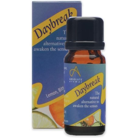 Absolute Aromas Daybreak Essential Oil Blend 10ml With 100% Pure Lemon, Orange