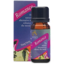 Absolute Aromas Romance Essential Oil Blend 10ml - Natural Mood Enhancer with 100% Pure and Natural Rose, Champaca,