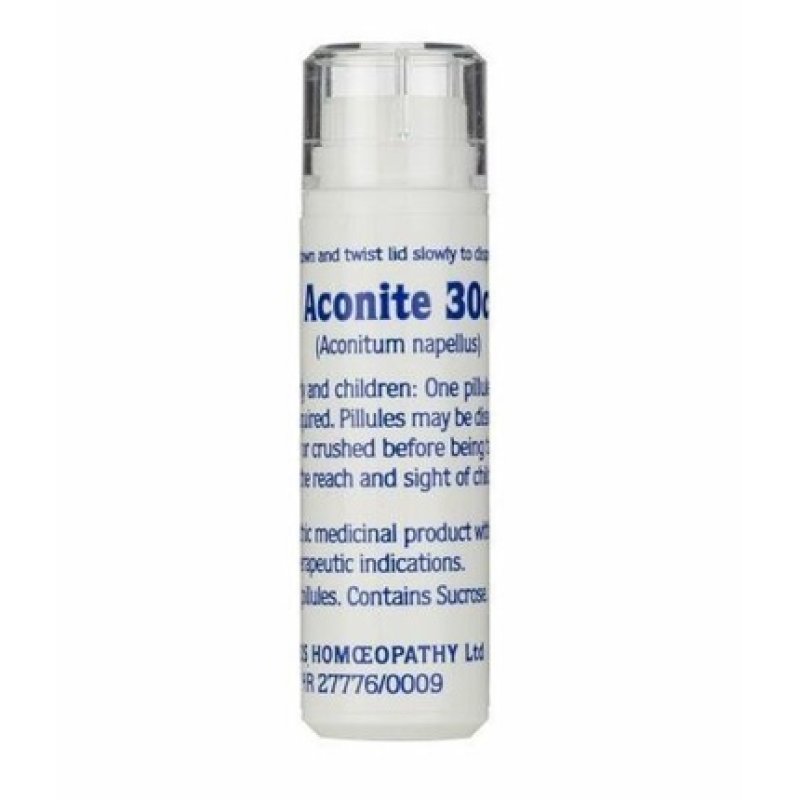 Ainsworths Aconite 30c Single Counter Remedy 120 Tablets