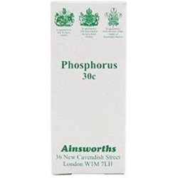 Ainsworths 30C Phosphorus Homoeopathic Remedy 120 Tablets