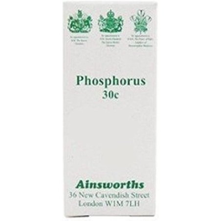 Ainsworths 30C Phosphorus Homoeopathic Remedy 120 Tablets