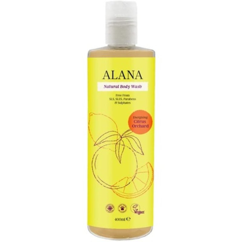 Alana Citrus Orchard Natural Body Wash 400ml