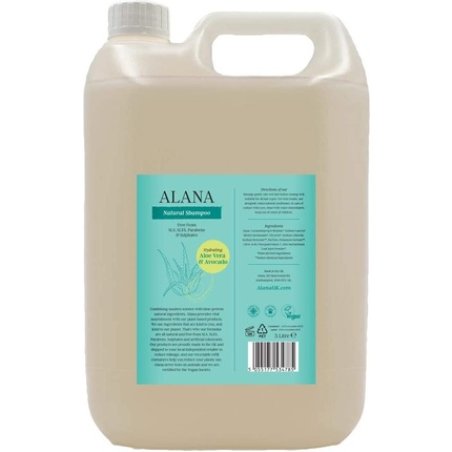 Alana Aloe Vera & Avocado Natural Shampoo 5L