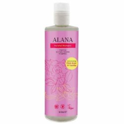 Alana Rosa Rose & Vanilla Natural Shampoo 100ml Travel Size