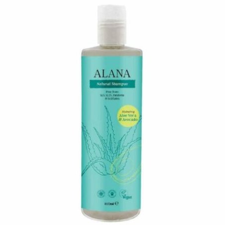 Alana Aloe Vera & Avocado Natural Shampoo 100ml Travel Size