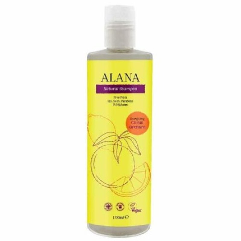 Alana Citrus Orchard Natural Shampoo Travel Size 100ml