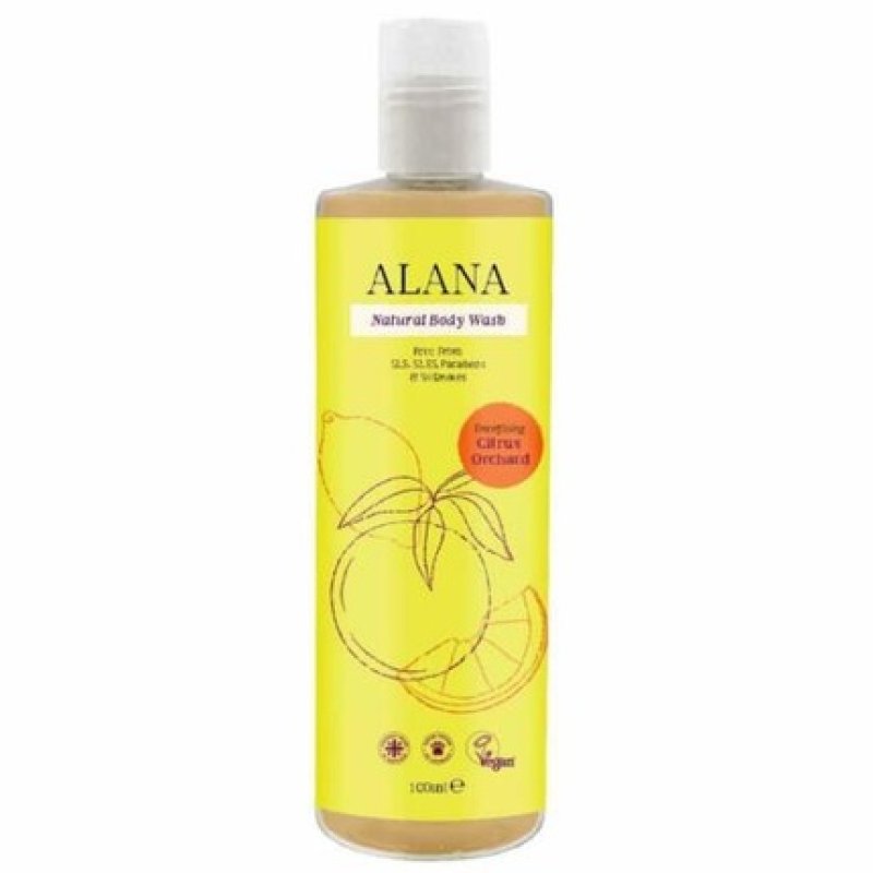 Alana Citrus Orchard Natural Body Wash Travel Size 100ml