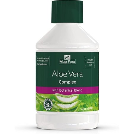 Optima Aloe Vera Complex Juice Natural Vegan Cruelty Free Food Supplement 500ml