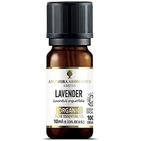 Amphora Aromatics COSMOS Organic Lavender Essential Oil 10ml