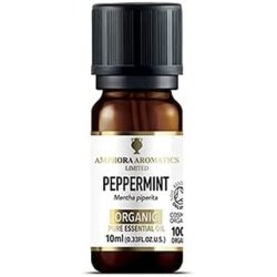 Amphora Aromatics COSMOS Organic Peppermint Essential Oil 10ml