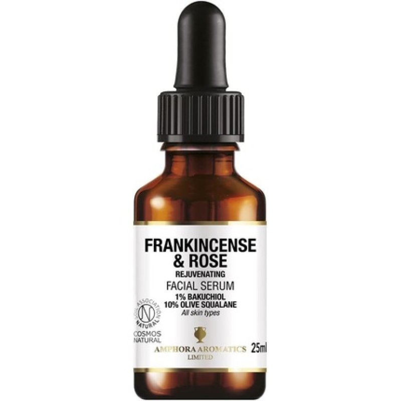 Amphora Aromatics Frankincense & Rose Bakuchiol Face Serum 25ml