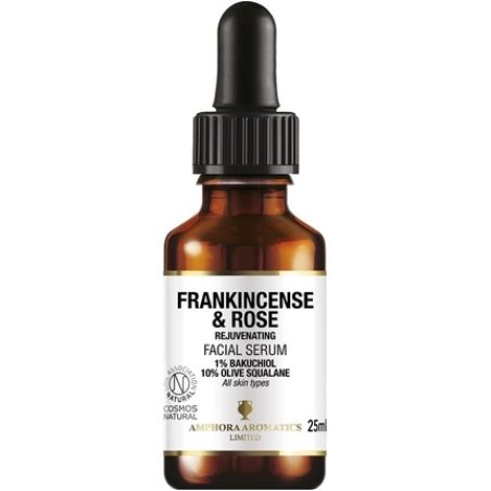 Amphora Aromatics Frankincense & Rose Bakuchiol Face Serum 25ml