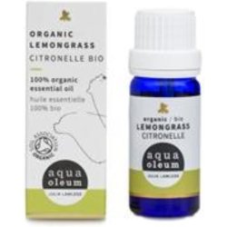 Aqua Oleum Organic Lemongrass 10ml - Trade Outer of 3