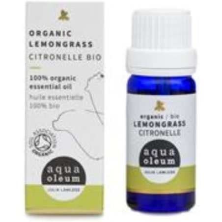 Aqua Oleum Organic Lemongrass 10ml - Trade Outer of 3