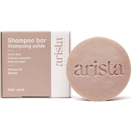 Arista Curly Hair Shampoo Bar Sulfate Free Sweet Almond Oil Shea Butter Reetha Fruit Powder Solid Moisturising Curly