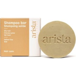 Arista Balancing Shampoo Bar for Greasy Hair with Sidr Fruit Powder, Jojoba & Yellow Clay - Sulfate Free and