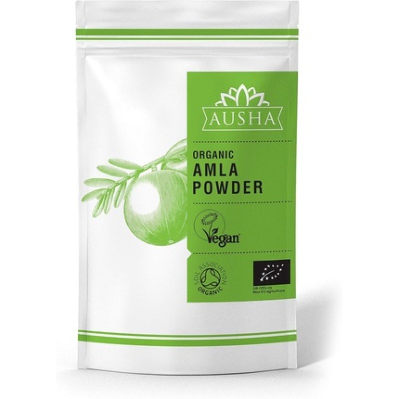 Organic Amla Powder 100g Indian Gooseberry Vitamin C Immunity Hair Conditioner Certified Organic By Soil Association