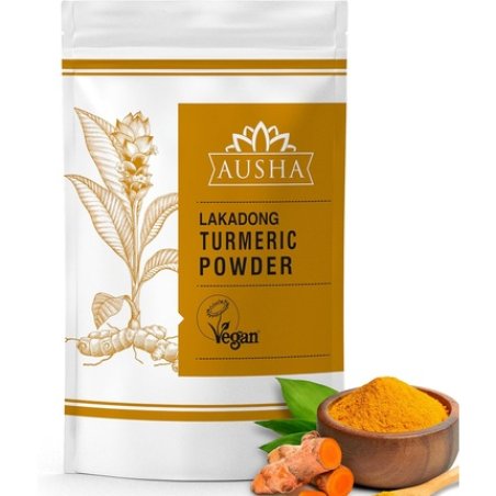 Ausha Lakadong Turmeric Powder 200g High Curcumin 89 Double Strength Tumeric Lab Tested Use In Cooking Turmeric Shot