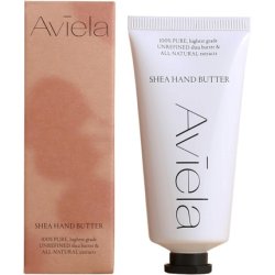 Aviela Shea Butter Hand Cream For Very Dry Hands Moisturising Intensely Nourishing Vegan Cruelty Free 100% Natural