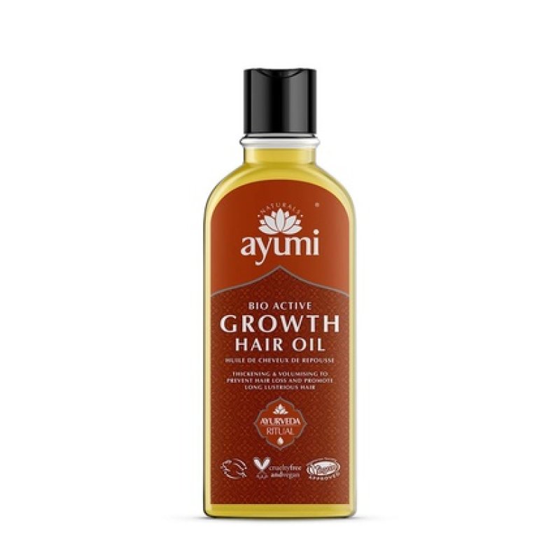 Ayumi Bio-Active Growth Hair Oil Vegan Cruelty-Free Dermatologically-Tested 150ml
