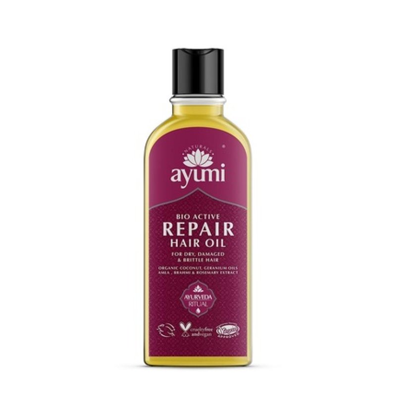 Ayumi Bio-Active Repair Hair Oil Vegan Cruelty-Free Dermatologically-Tested 150ml