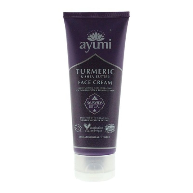 Ayumi Turmeric Shea Butter Face Cream 100ml Unisex