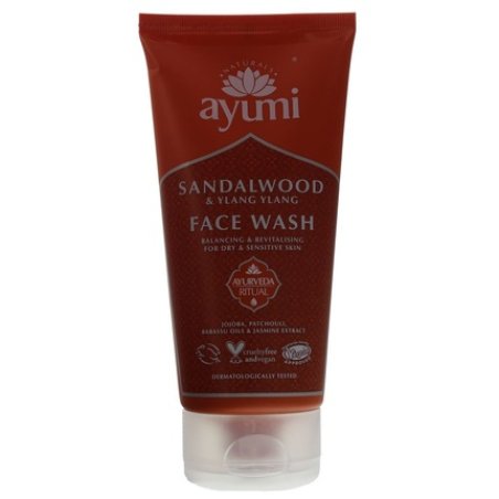 Ayumi Sandalwood Ylang Ylang Dry Sensitive Skin Face Wash 150ml For Women
